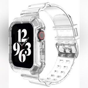 Clear Silicone⌚️🍎 Watch Band